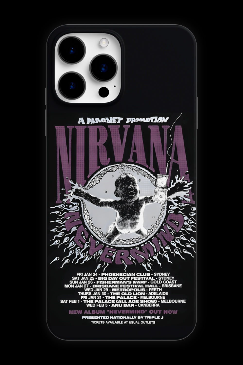 NIRVANA NEVERMIND PHONE CASE
