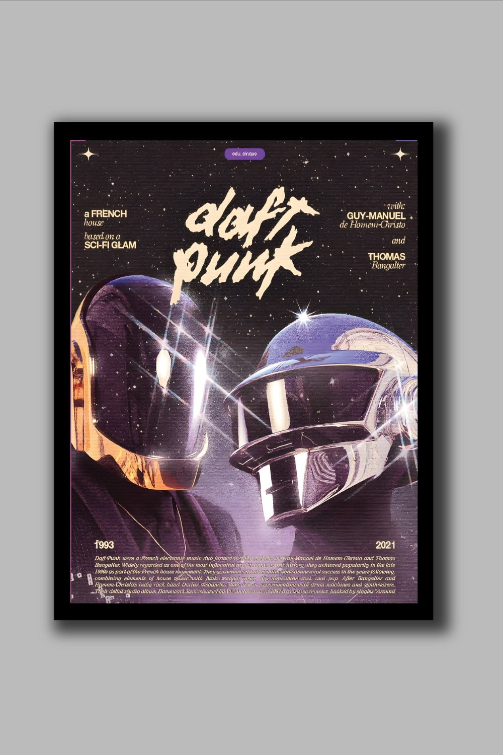 DAFT PUNK FRAME