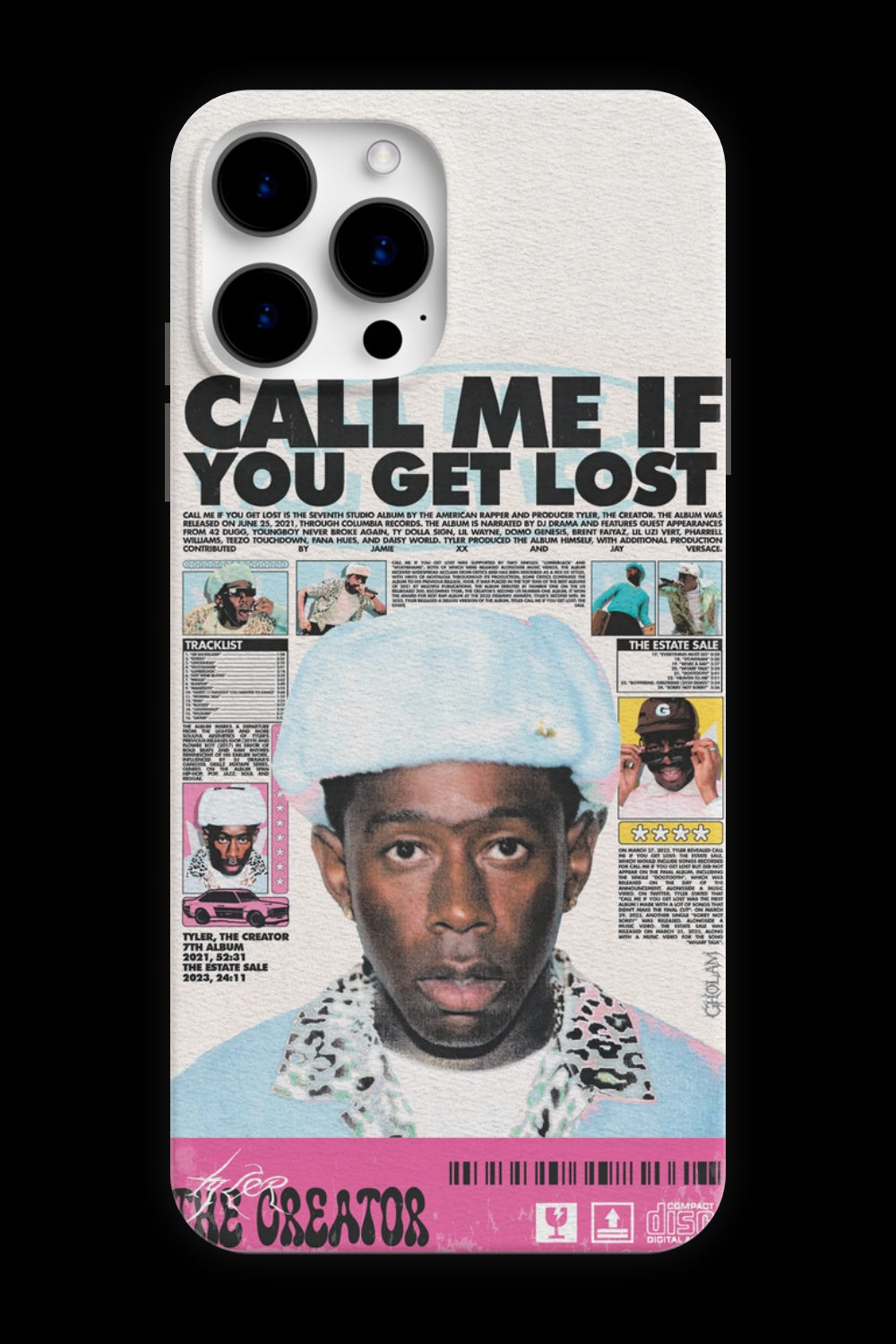 TYLER CALL ME PHONE CASE