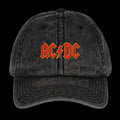 AC DC WASHED CAP