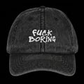 FUCK BORING WASHED CAP