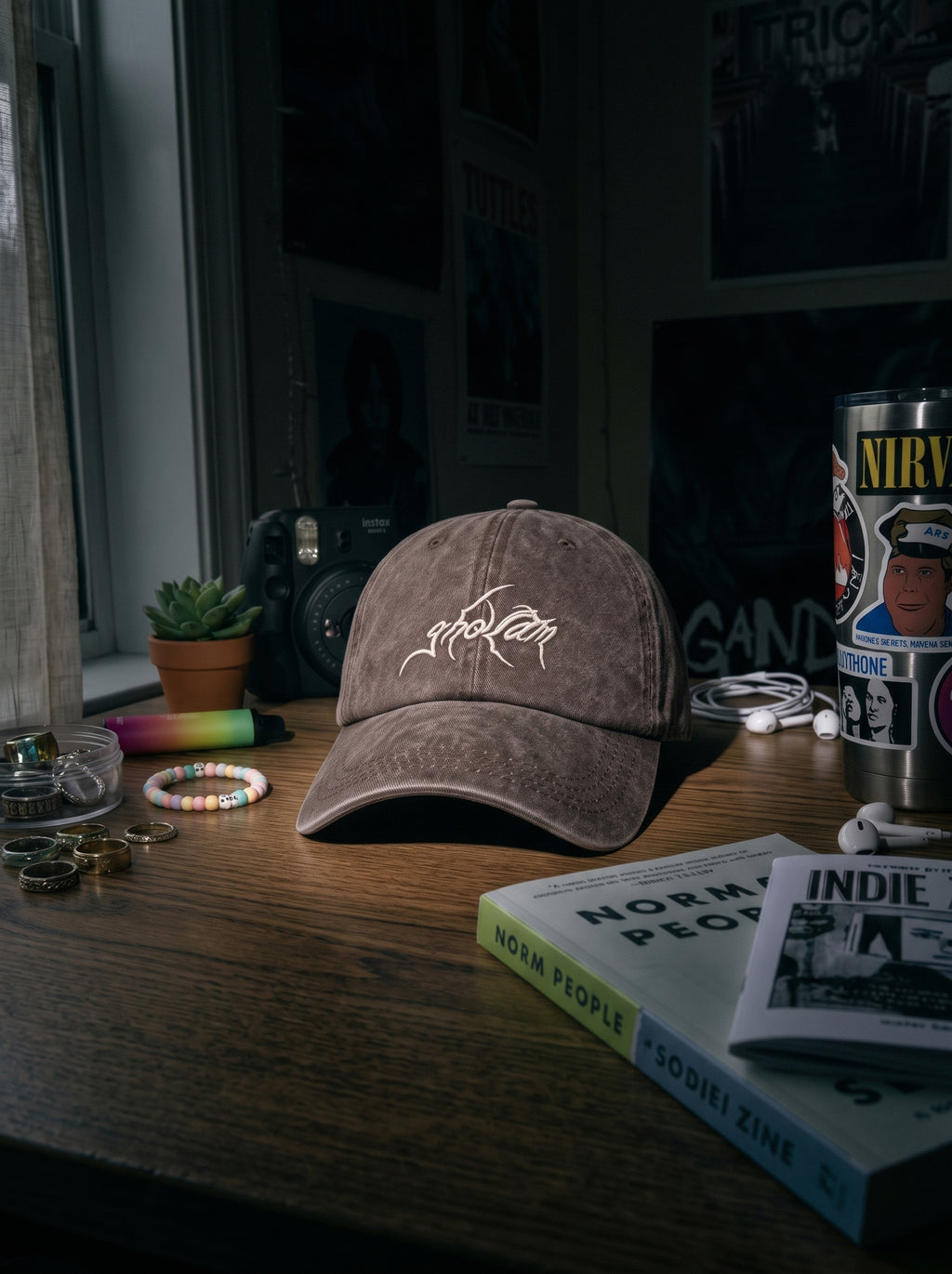 GHOLAM WASHED CAP