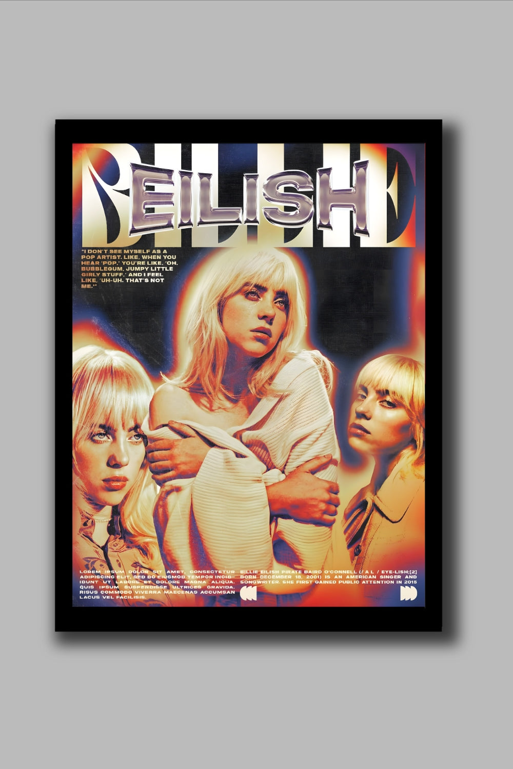 BILLIE EILISH FRAME