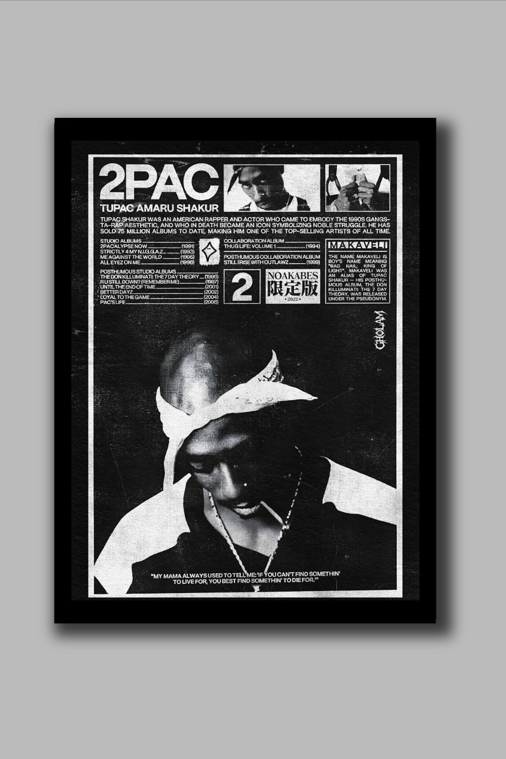 2PAC FRAME